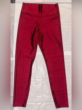 Victoria's Secret Deep Red High-Waist Leggings
